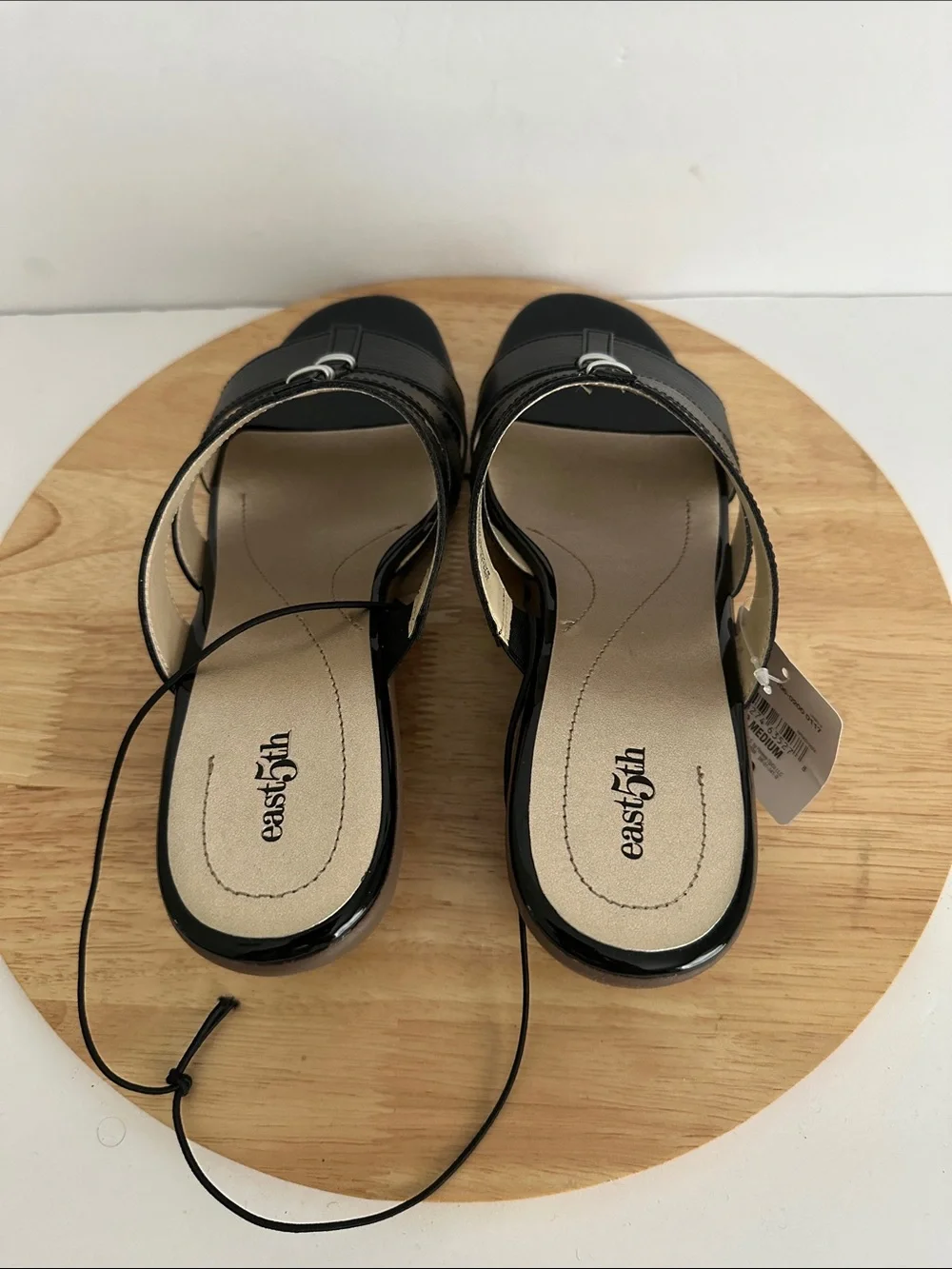 east 5th Womens Evergreen Heeled Sandals